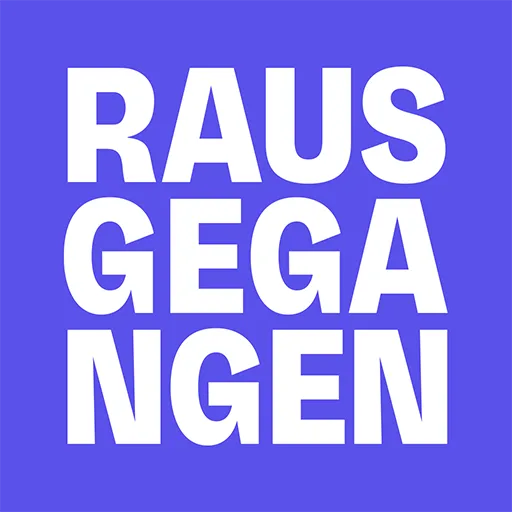 Rausgegangen Logo